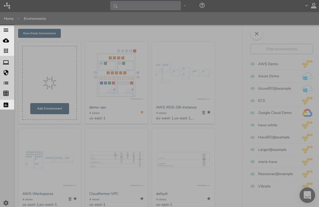 Hava 2020 UI Cloud Diagram Display Options