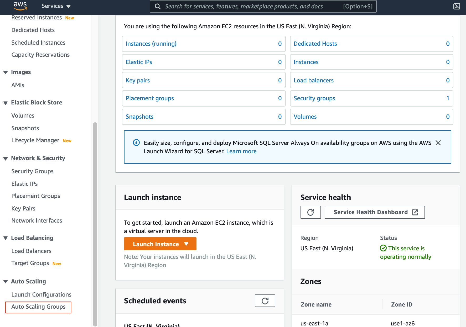 AWS Ec2 Autoscaling 1