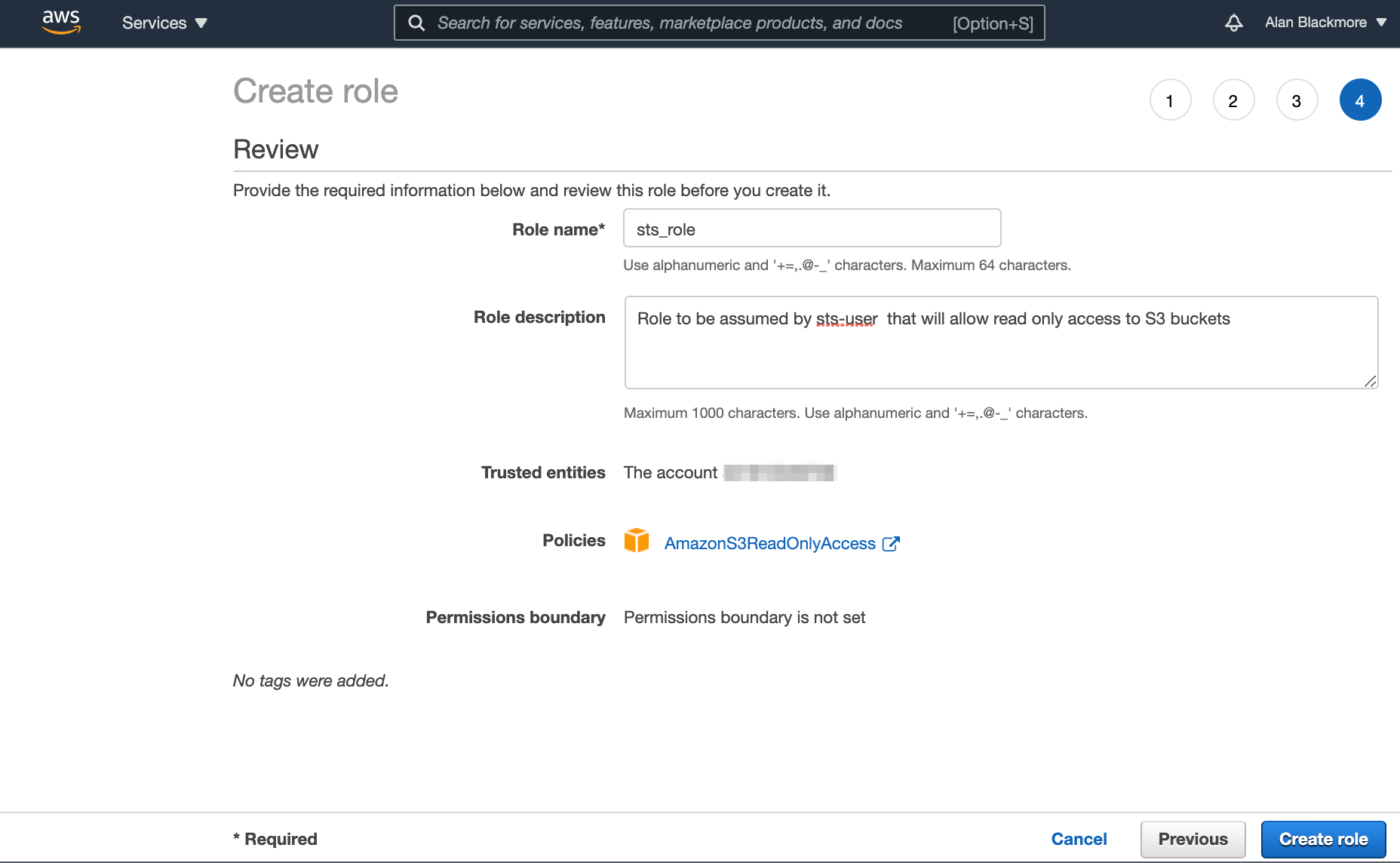 What is aws security token service sts 