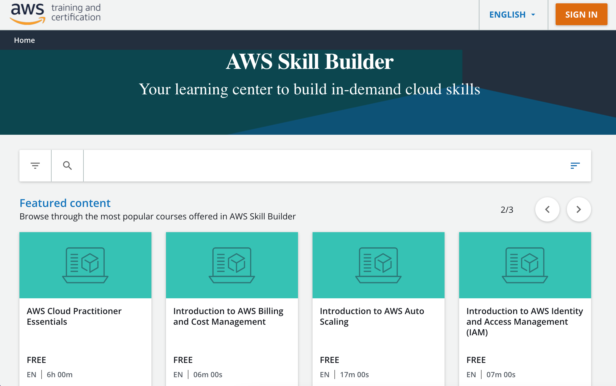 Amazon Skill Dev: Aws Skill Builder Online – EMWGH