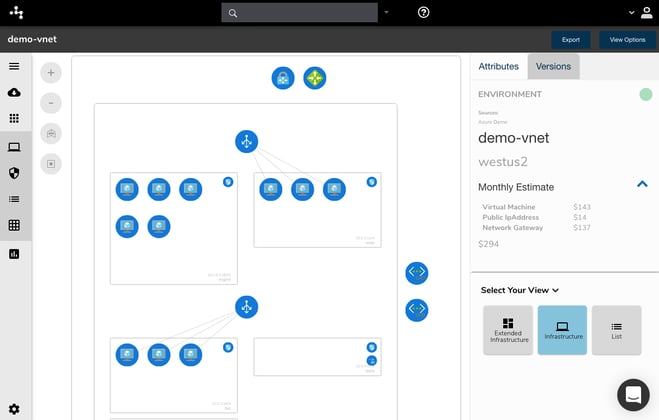 Azure Cloud Architecture Diagram Cloudcraft Alternative