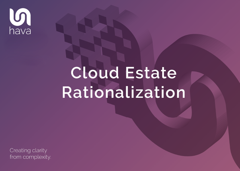 Cloud Estate Rationalization