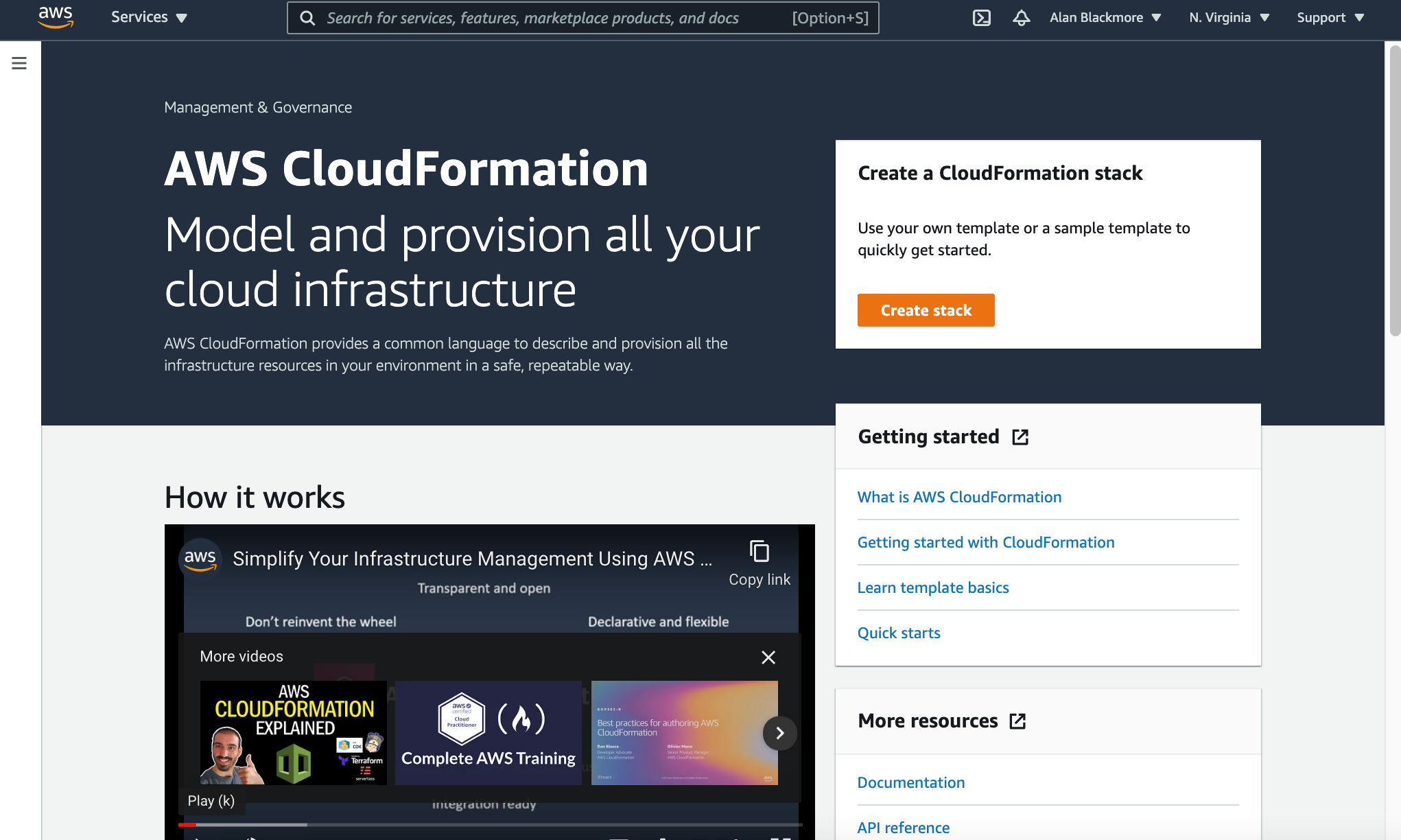 CloudFormation_Home
