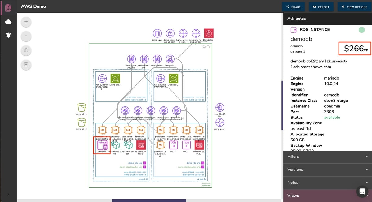 Cloud Diagram Version Control Using Hava