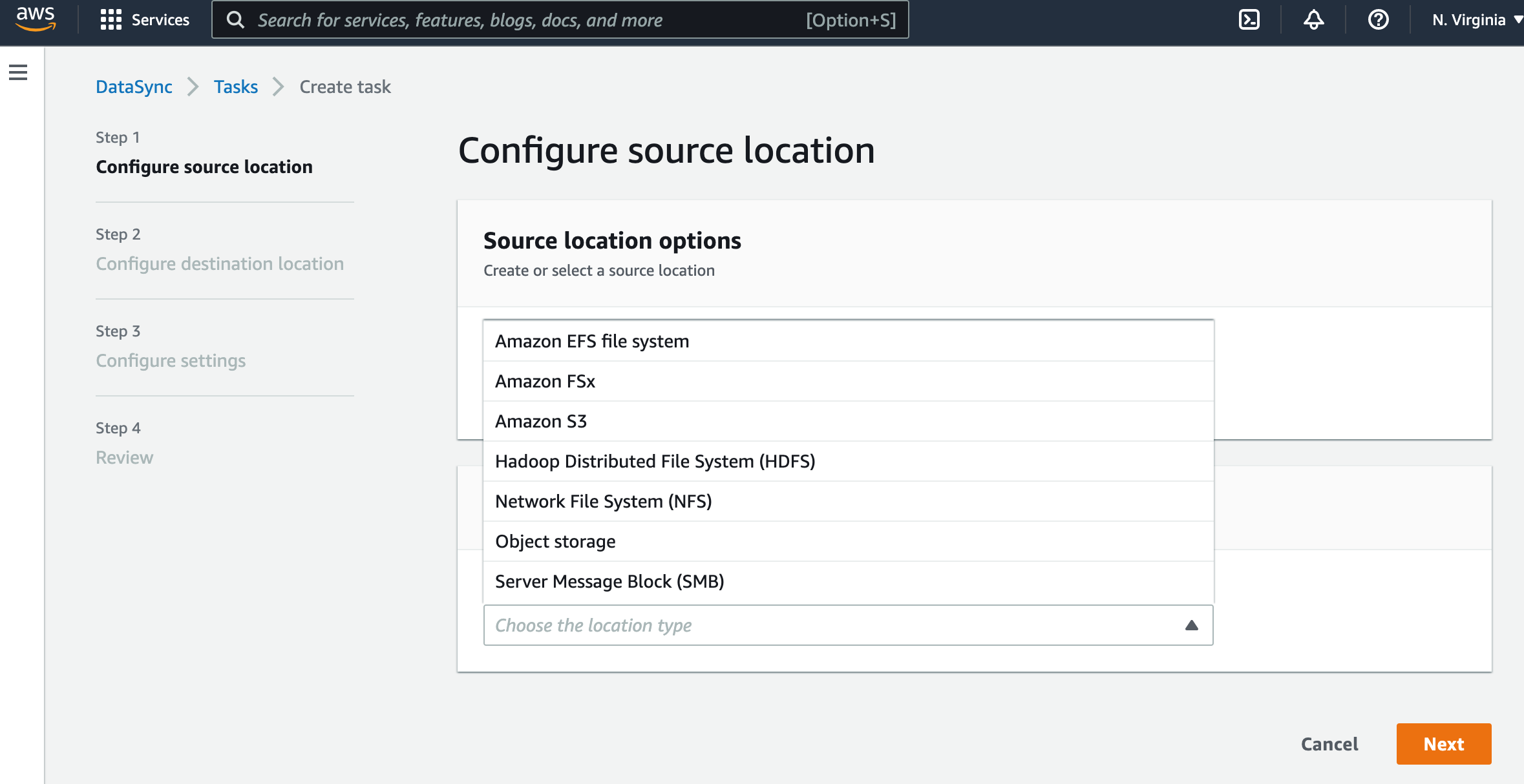 DataSync_AWS_Source