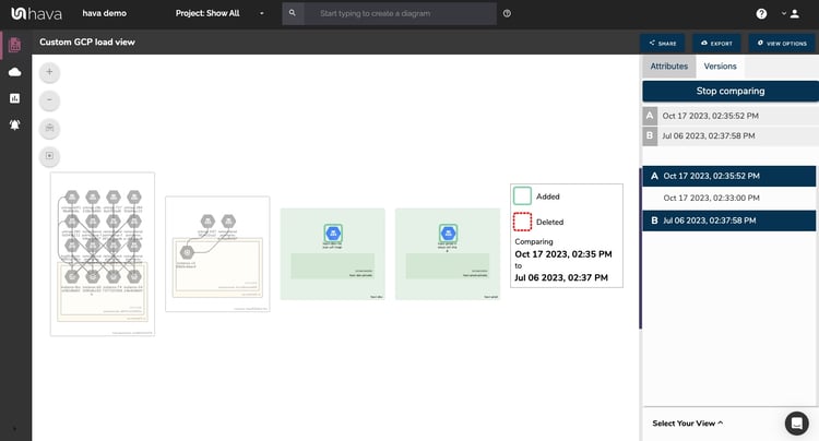 GCP_Diagram_Revision_Comparison_Diff_View