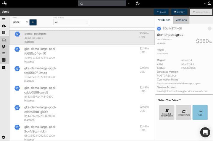 GCP_List_View