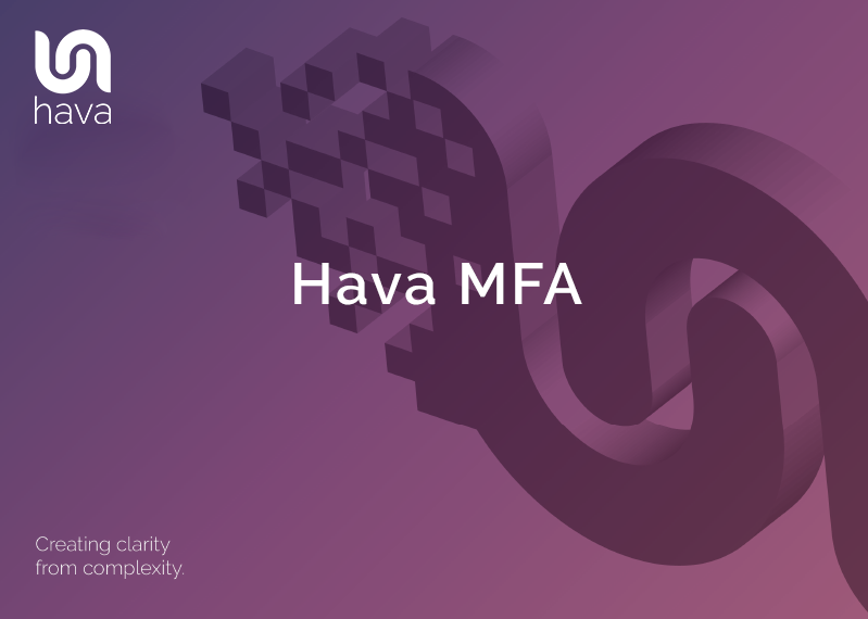 Hava now supports Multi Factor Authentication MFA