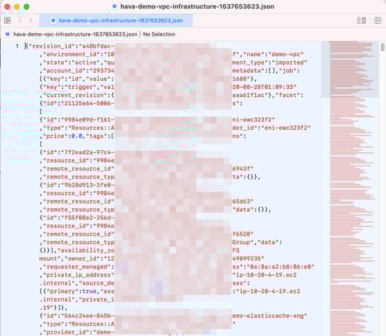 Hava-Export-JSON