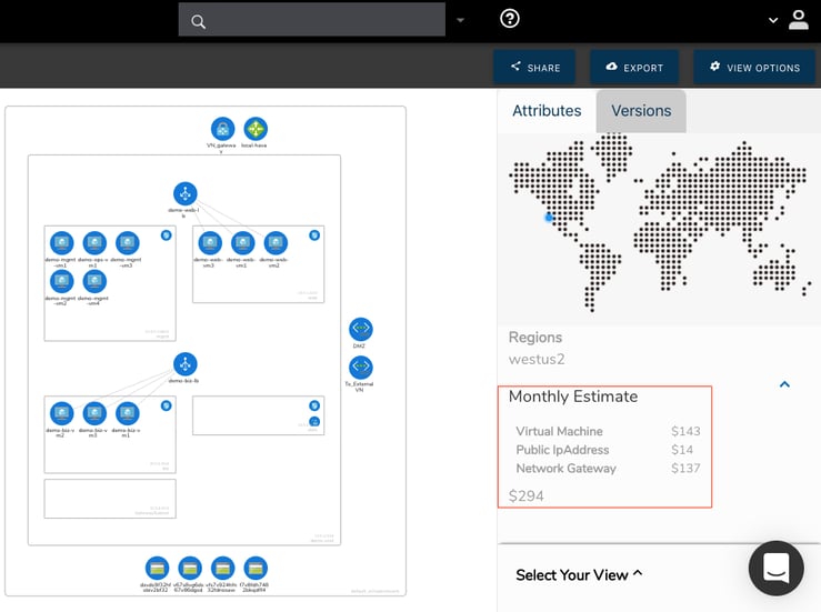 Hava_Azure_Cost_Estimates