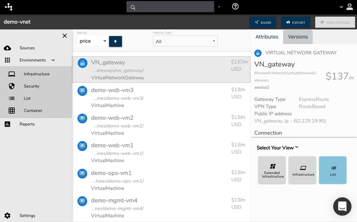 Hava_Azure_List_View
