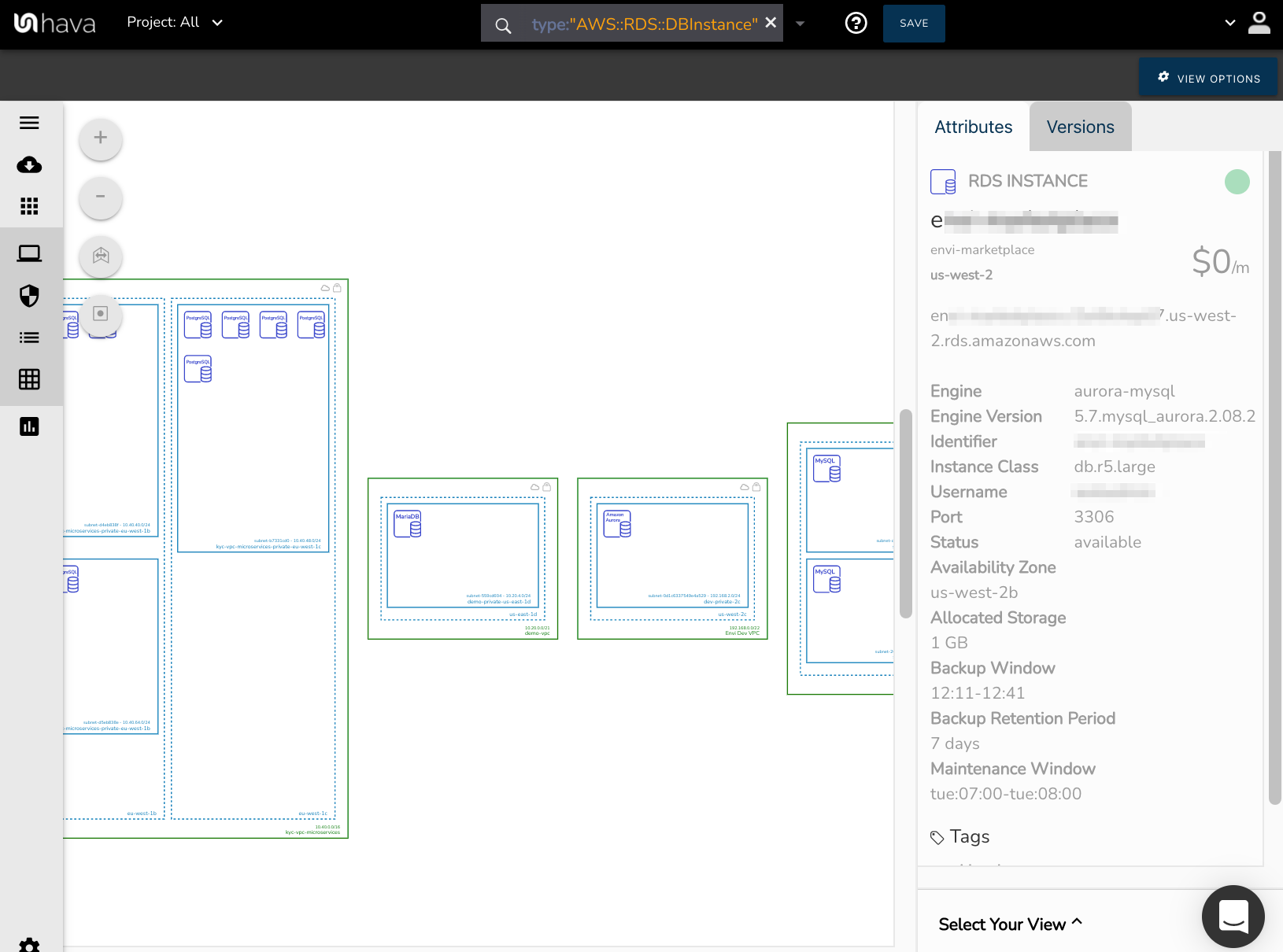 Hava_RDS_resource_diagram