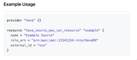 Hava_Terraform_Provider_Example