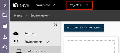 Hava_project_drop_down_menu