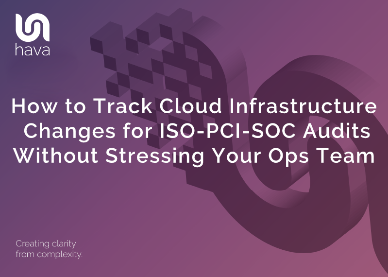 How to Track Cloud Infrastructure Changes for ISO-PCI-SOC Audits Without Stressing Your Ops Team