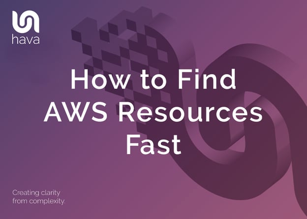 How to find AWS resources fast
