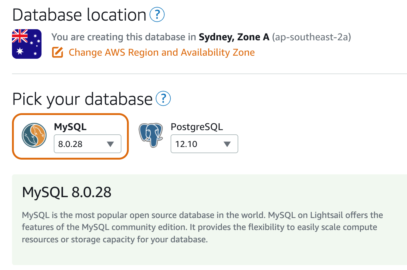 Lightsail_Database_Options