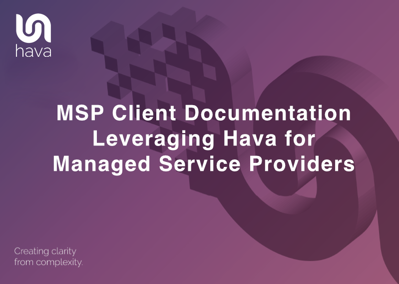 MSP Client Documentation