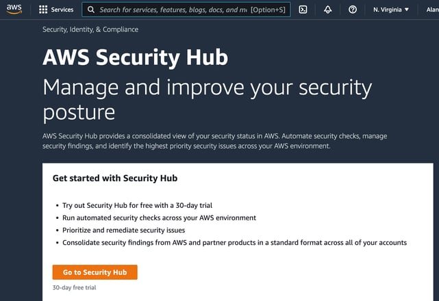 SecurityHub_Console
