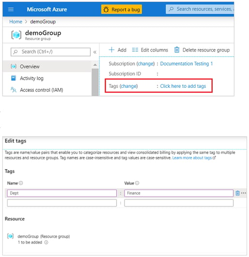 Tags_Azure_Portal