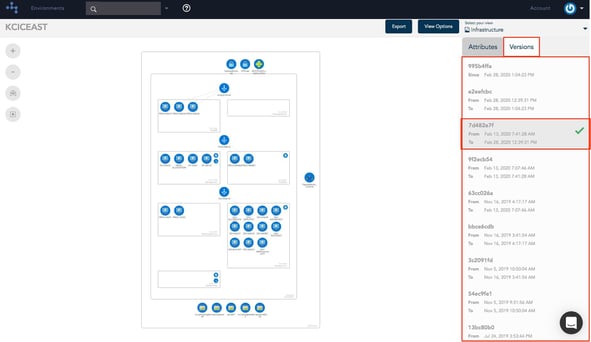 Azure Diagram Versions to track cjanges