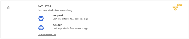 aws eks sub sources