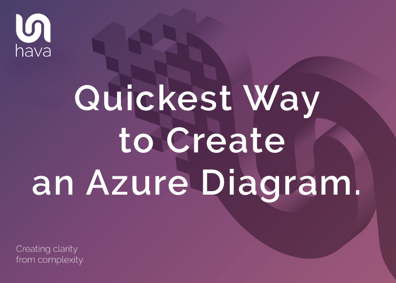 quickest way to create an azure diagram