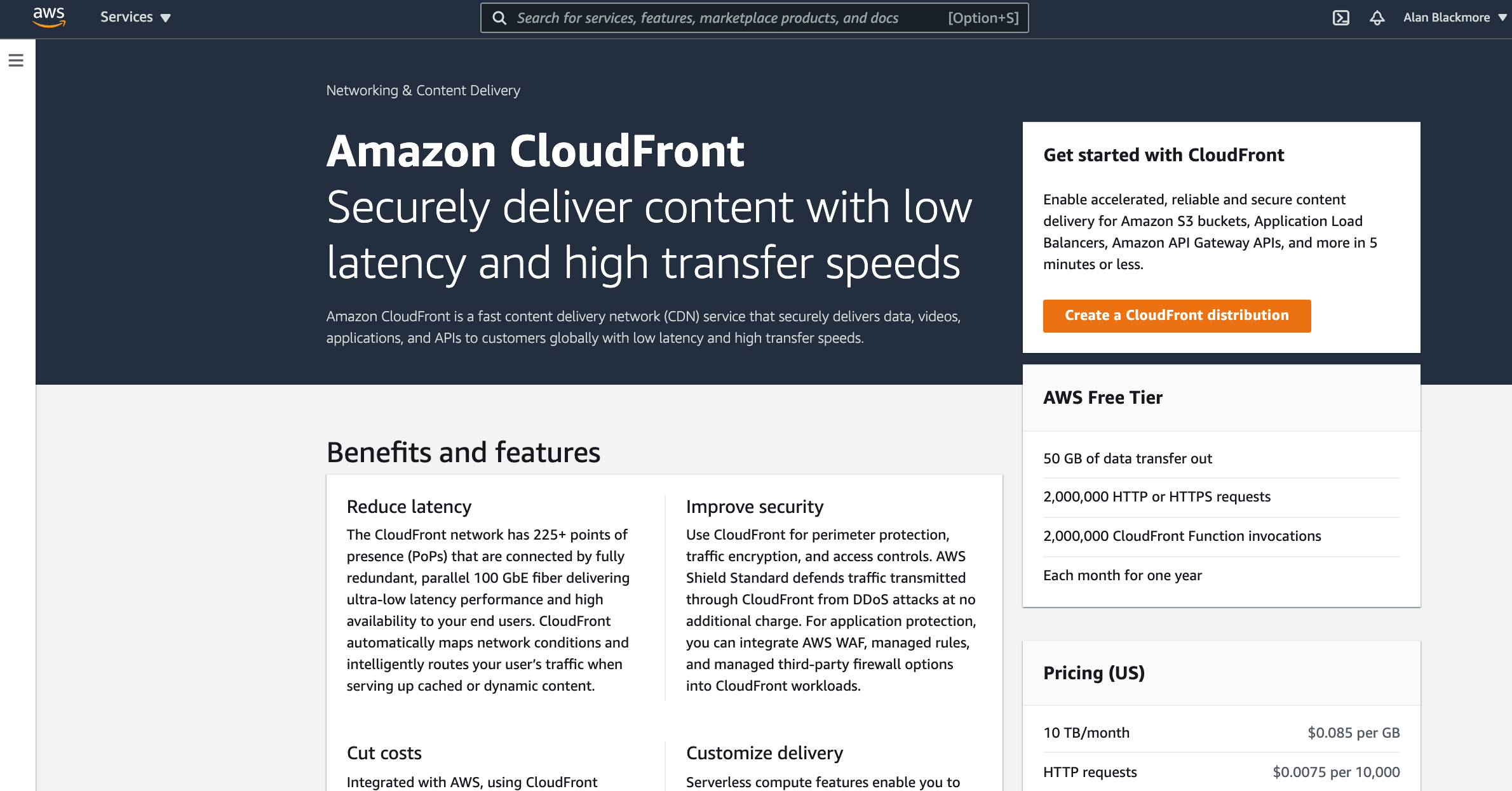 What is AWS CloudFront and does it make a difference?